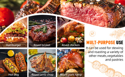 21/23in Black Upgraded Insulated BBQ Blanket for Resting Meat-BBQ Smoker Accessories Gifts for Men Dad Husband-Air Fryer/Kitchen/Camping/Baking/Party Essential-Bag for Brisket/Steak/Pork Shoulder/Turkey