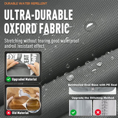 21/23in Gray Upgraded Insulated BBQ Blanket for Resting Meat-BBQ Smoker Accessories Gifts for Men Dad Husband-Air Fryer/Kitchen/Camping/Baking/Party Essential-Bag for Brisket/Steak/Pork Shoulder/Turkey