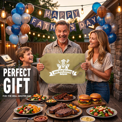21/23in Beige Upgraded Insulated BBQ Blanket for Resting Meat-BBQ Smoker Accessories Gifts for Men Dad Husband-Air Fryer/Kitchen/Camping/Baking/Party Essential-Bag for Brisket/Steak/Pork Shoulder/Turkey